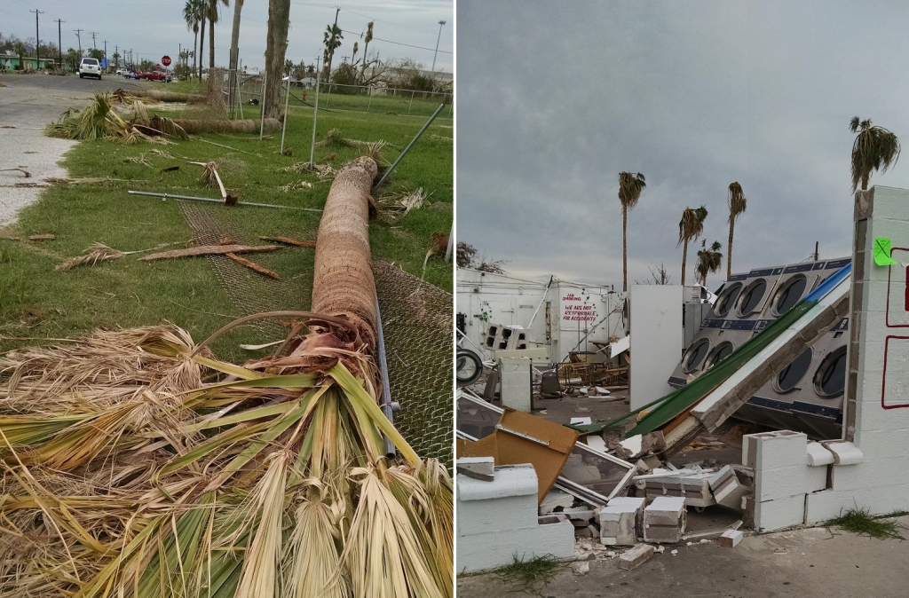 Damage in Texas