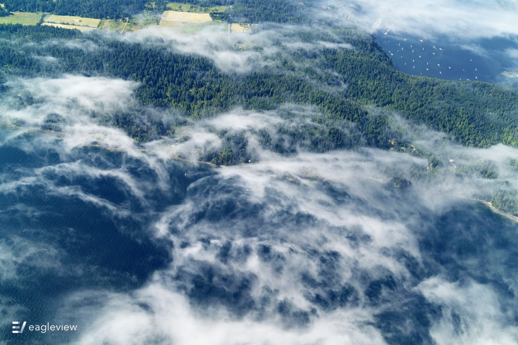 Beautiful clouds in British Columbia